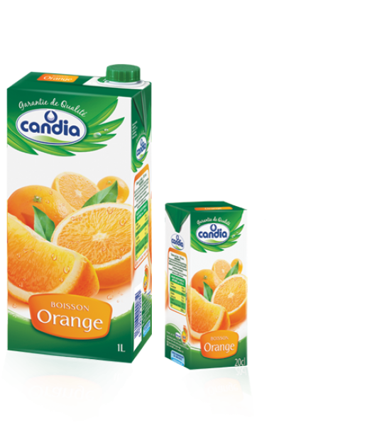 produit candia algérie Boisson Orange